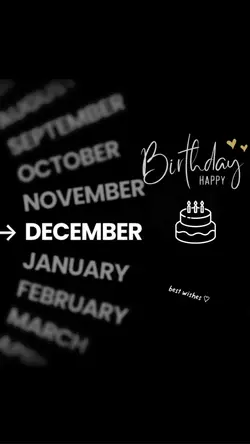 birthday DECEMBER