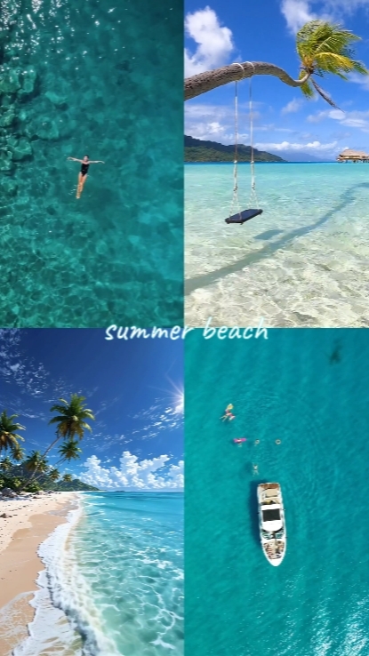 Summer beach