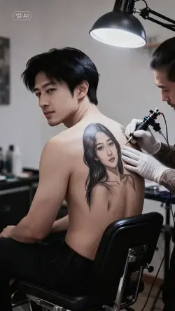 girl tattoo Ai 