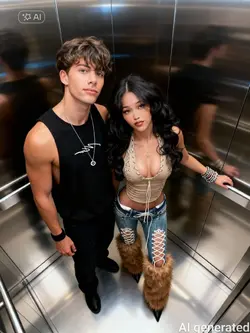 elevator couple