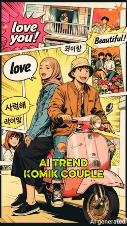 Komik Couple AI