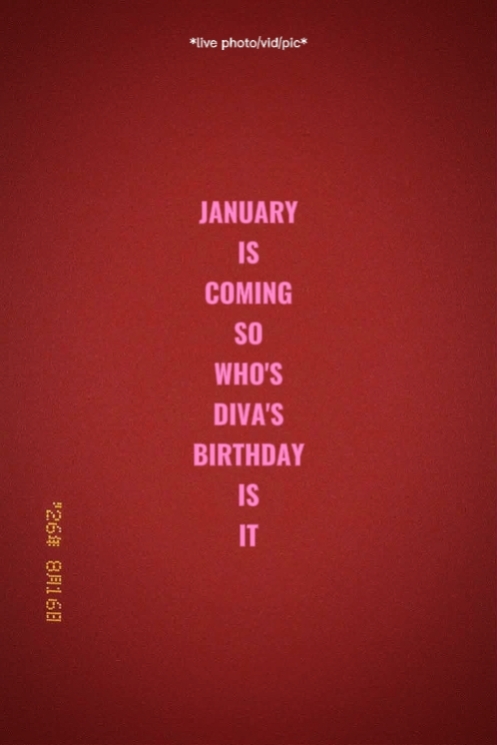 January is coming