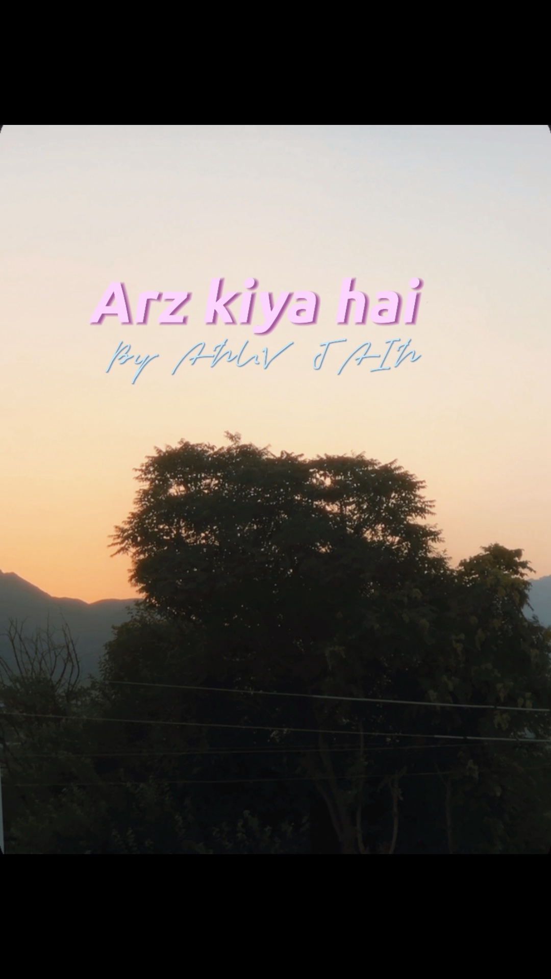 Arz kiya hai | Anuv 