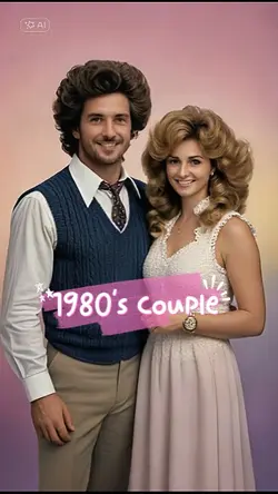 1980's couple