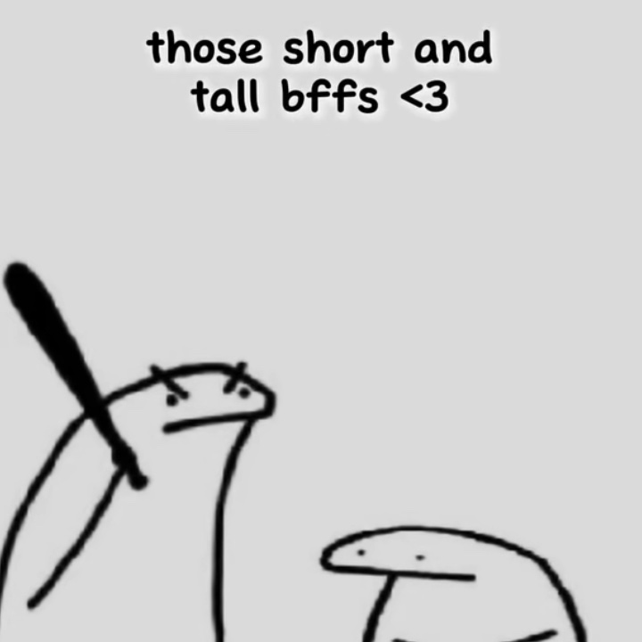 Short vs tall