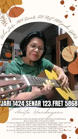 Pola Jari 1424 Gitar