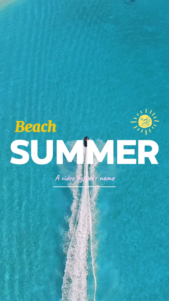 Summer beach