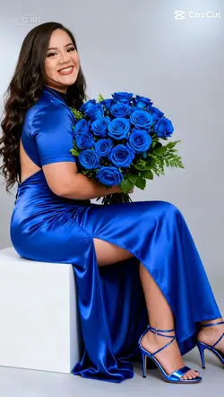 VESTIDO AZUL IA