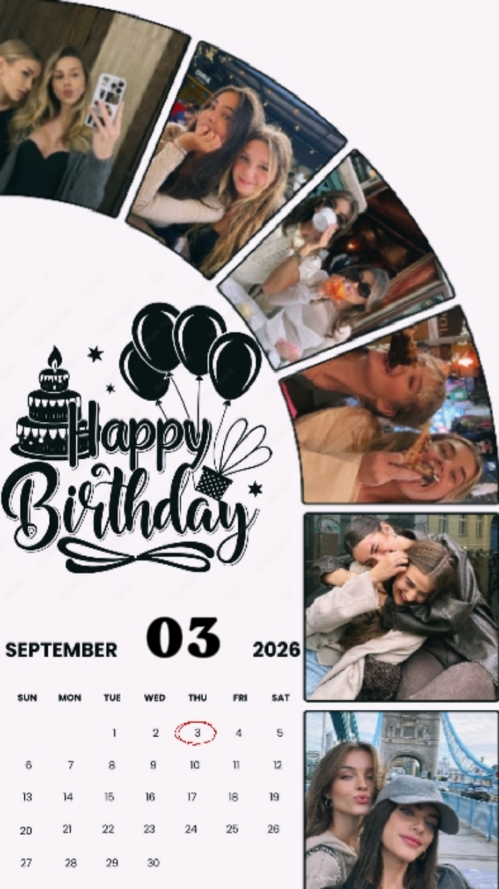 BIRTHDAY 3 SEPTEMBER