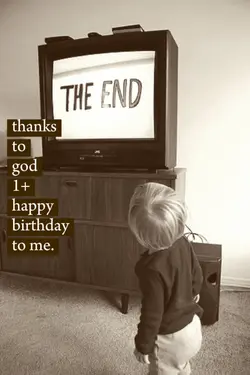 thanks to god 