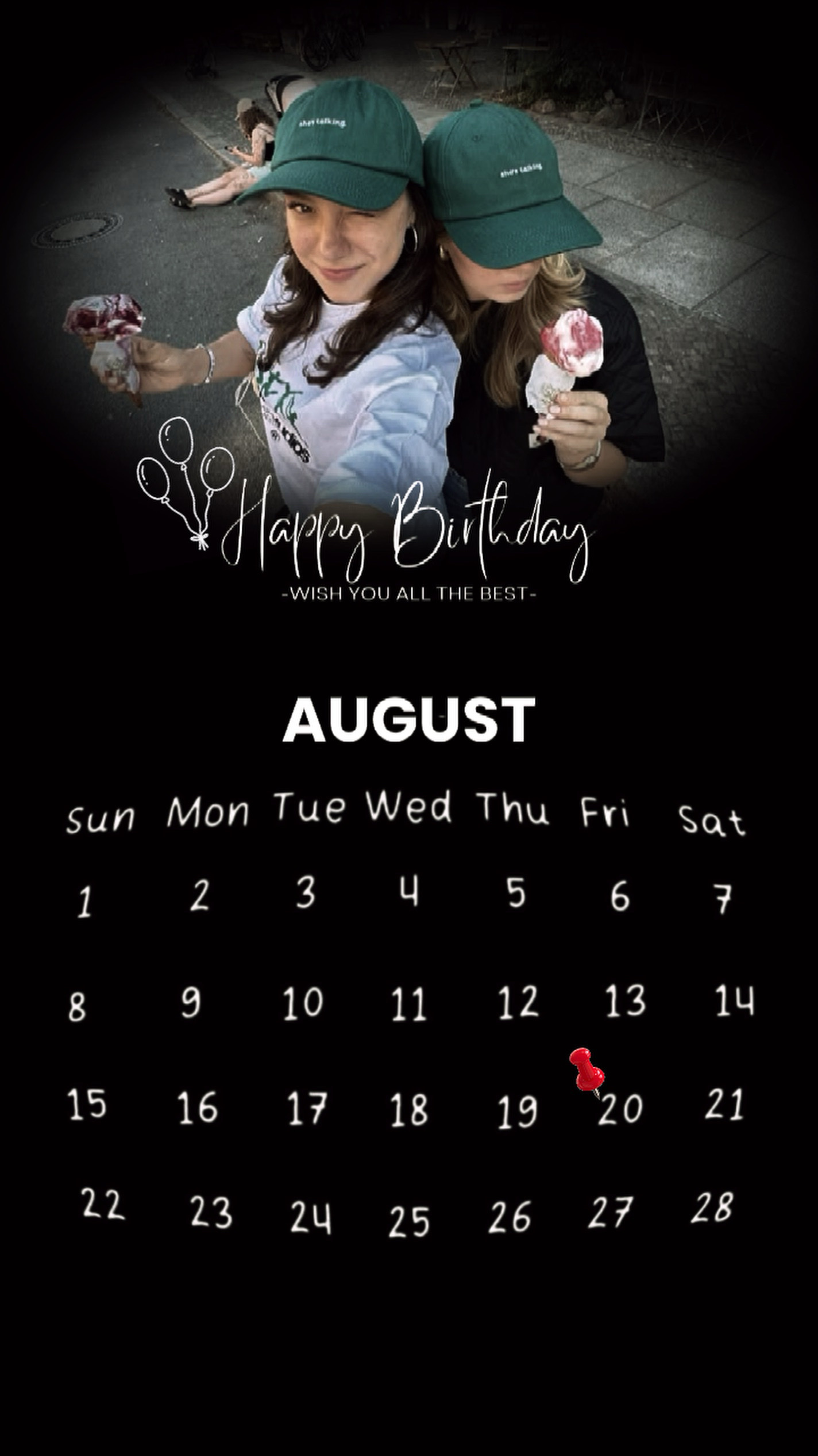 Hbd 20 de agosto de 2026