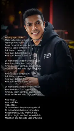 sekecewa itu lirik