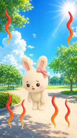 キャラと学ぶ熱中症対策