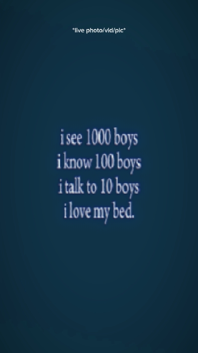 i love my bed