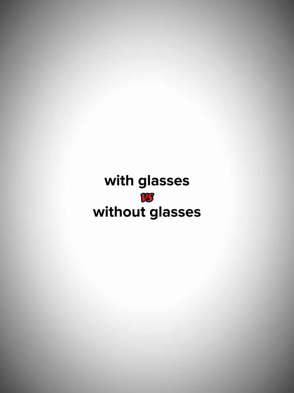 Mit / ohne Brille