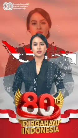 HUT RI KE 80th