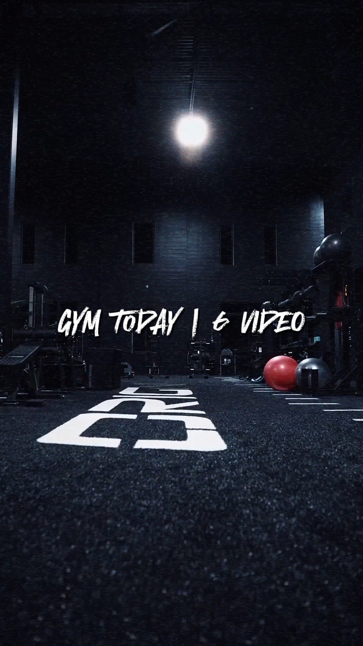 Gym today | 6