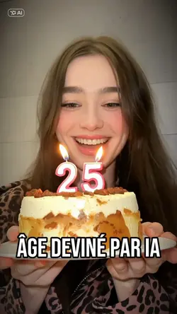 Âge deviné par IA