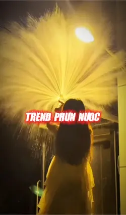 trend phun nước 