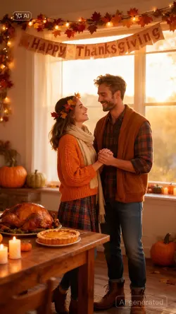Couple Thanksgiving