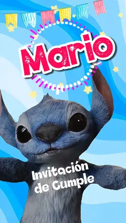 Invitación Stitch