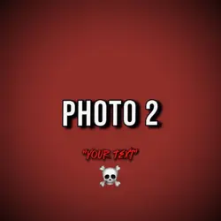Skull + Text 1:1