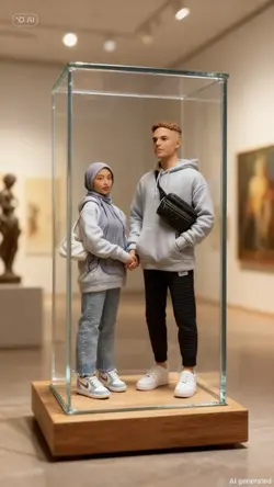 3D MINIATURE COUPLE 