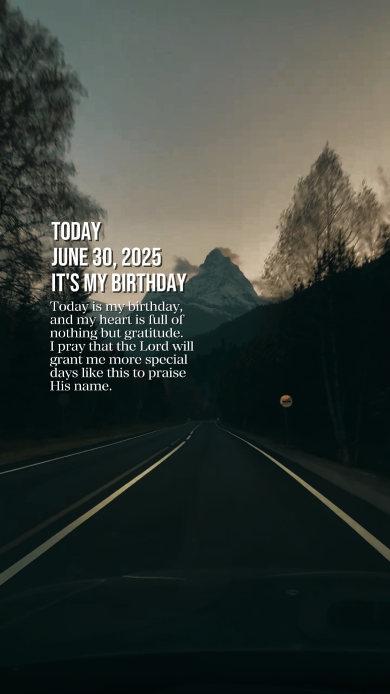 30 de junho de 2025 meu aniversário