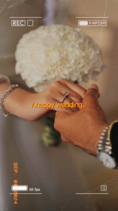 happy wedding