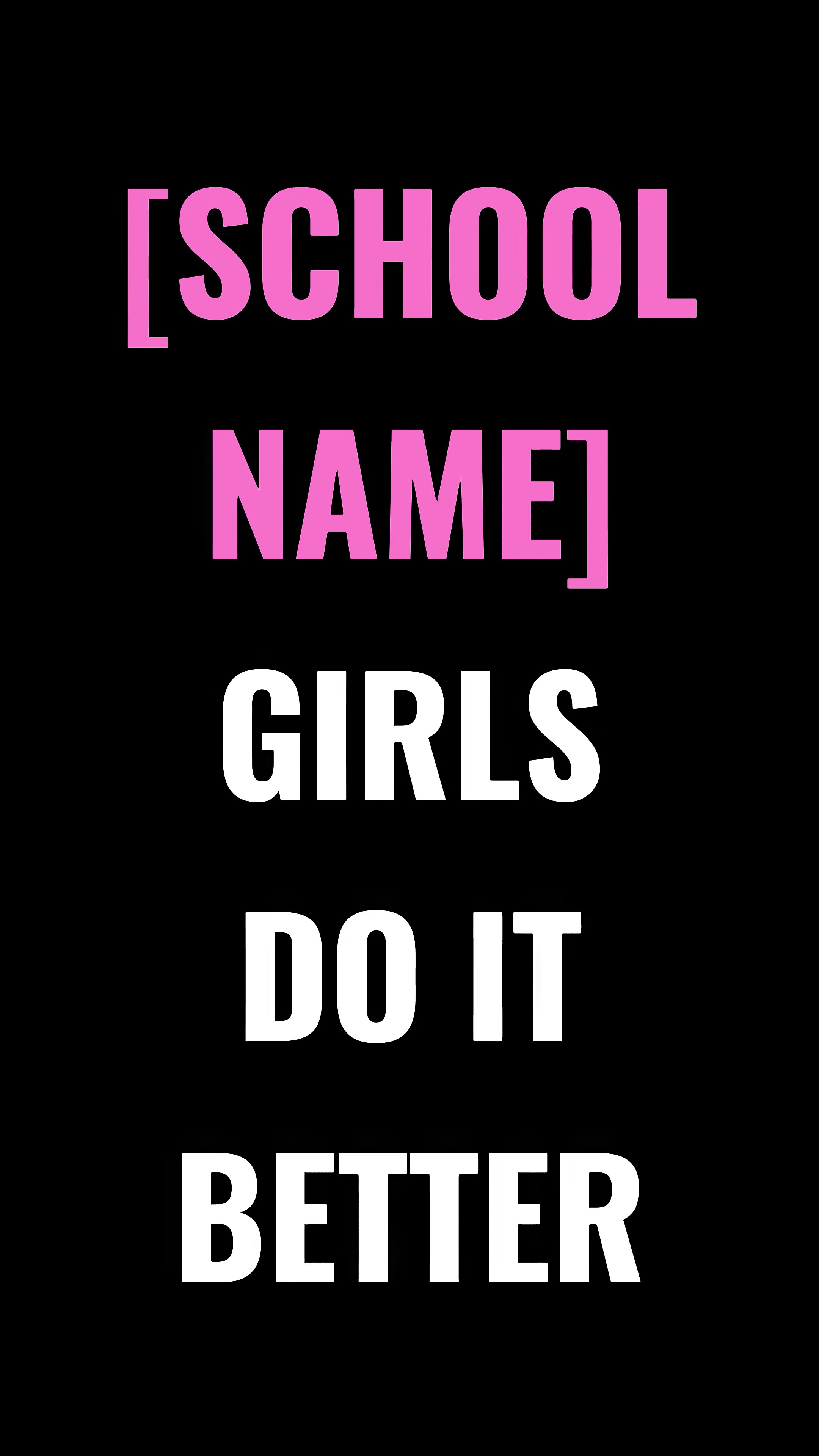 Girls do it better 