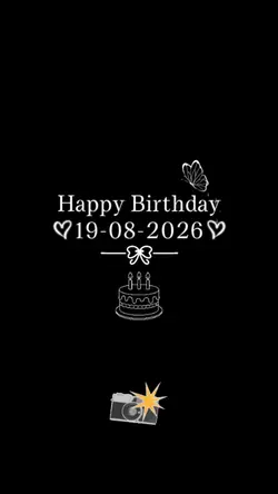 HBD 19 AUGUST