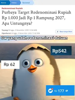 Redenominasi rupiah