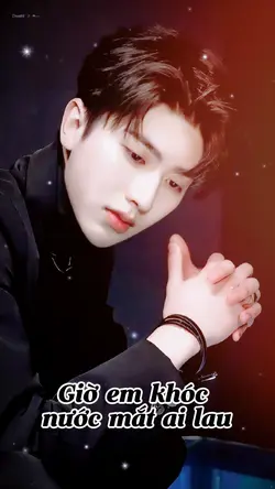 Giờ em khóc nước mat