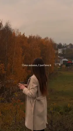 i love autumn