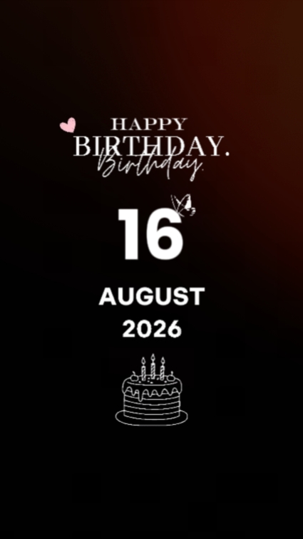 birthday 16 august 