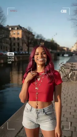 Snabbt outfitbyte på takten