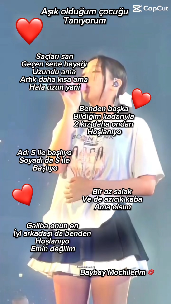 Şey birini tanıyorum