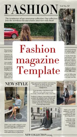 Fashion magazine 