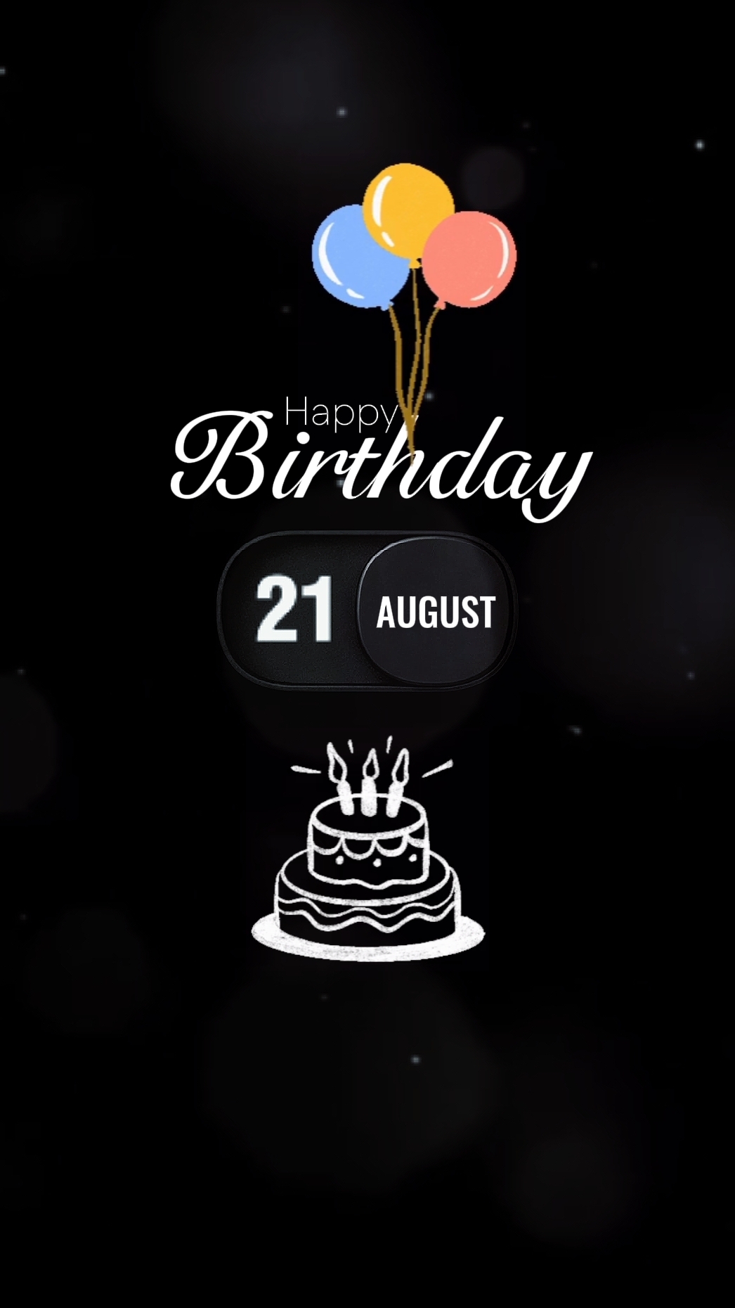 Birthday 21 August