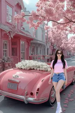 warna pink yg cantik