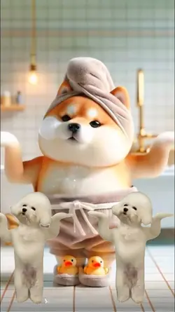 춤추는 강아지