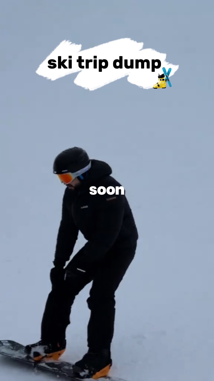 Bald Ski fahren