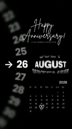 ANNIVERSARY 26 AUG
