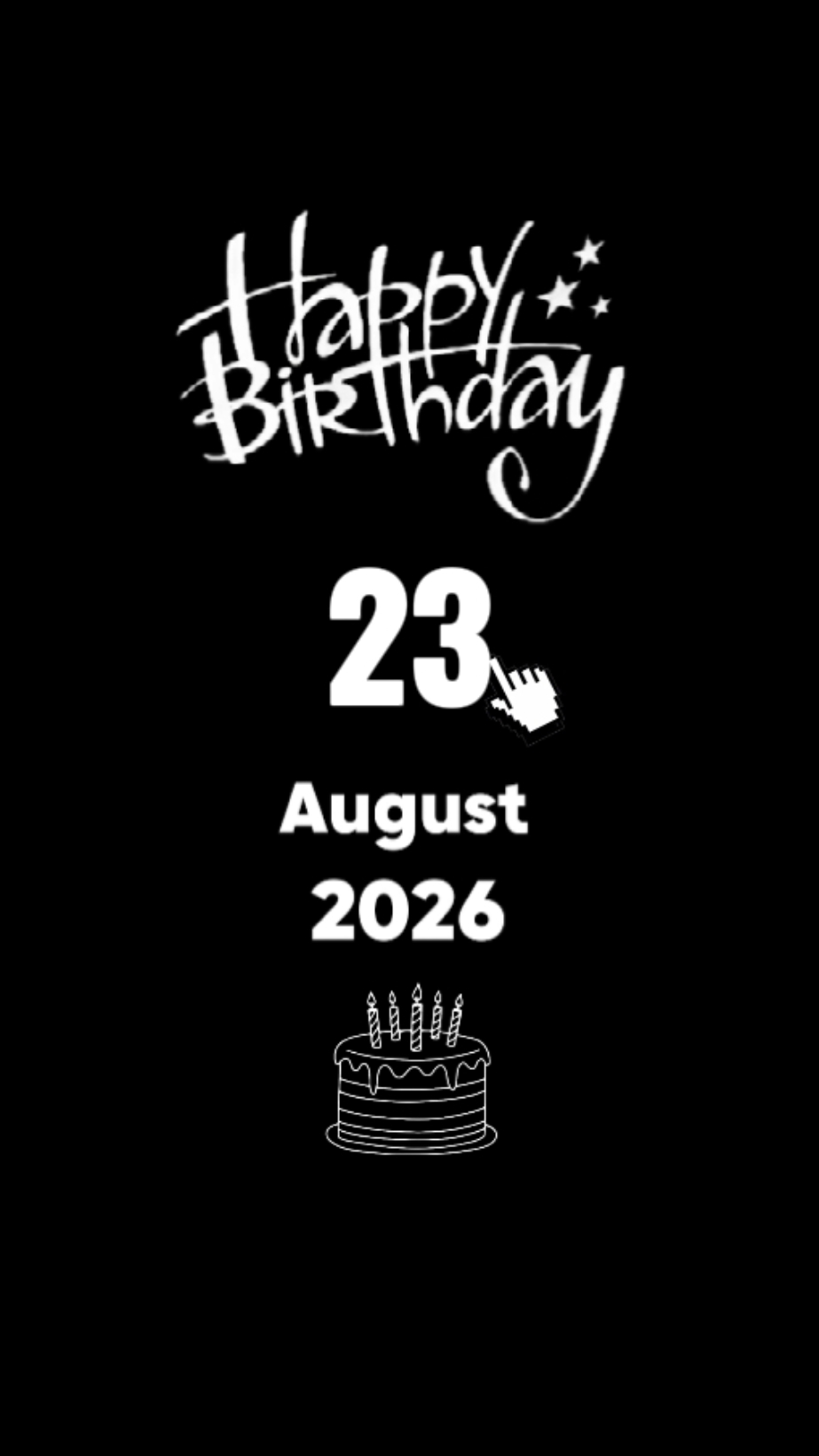 HBD SON 23 AUGUST