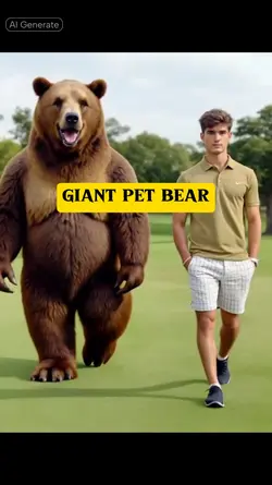 giant pet bear