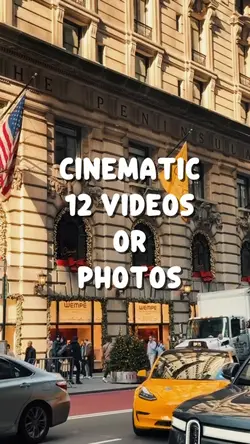 12 CINEMATIC VIDEOS