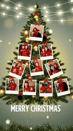 Xếp cây thông noel