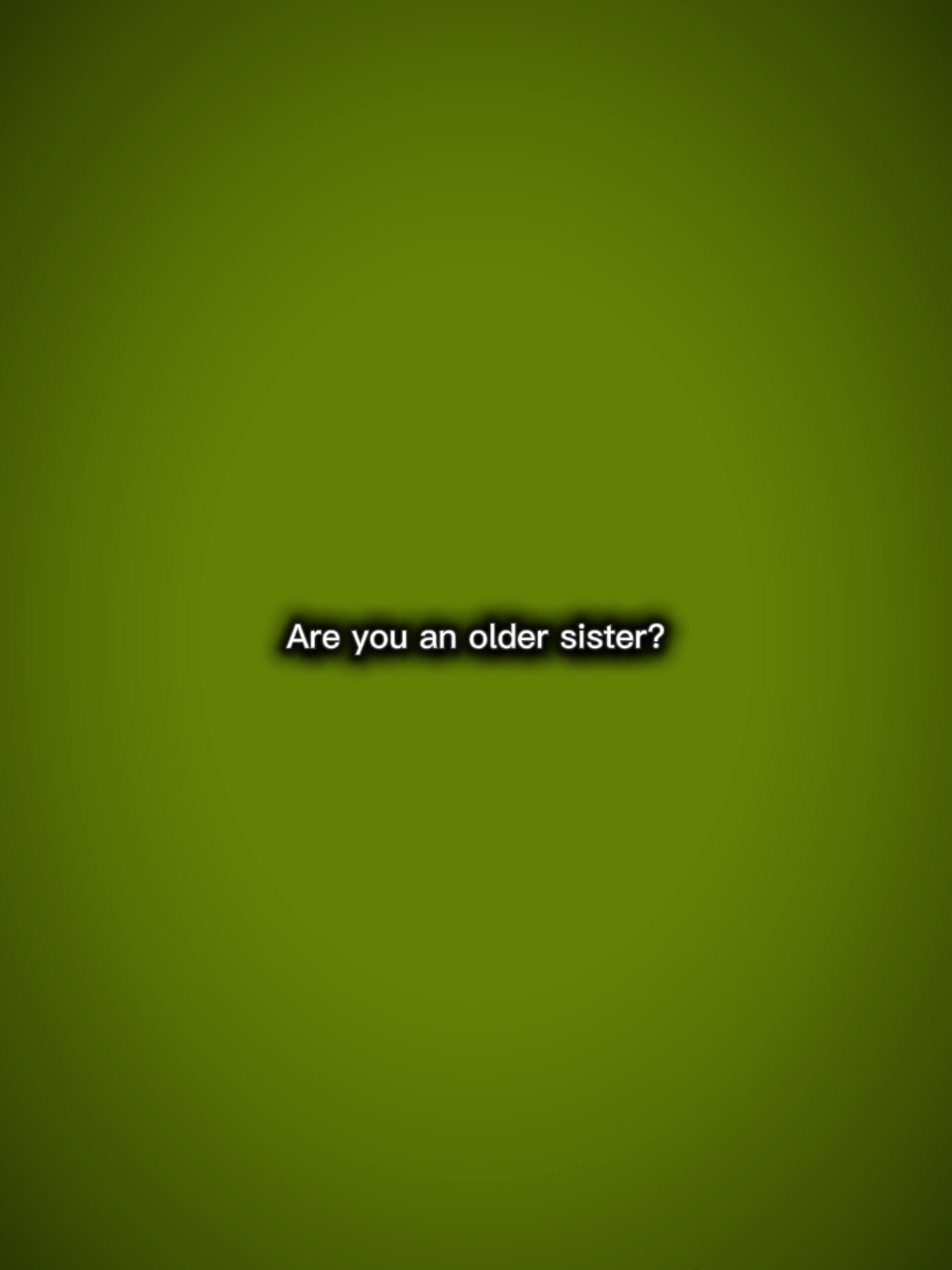 older sister 