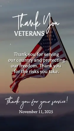 Thank you Veterans