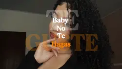 Baby no te hagas🫦